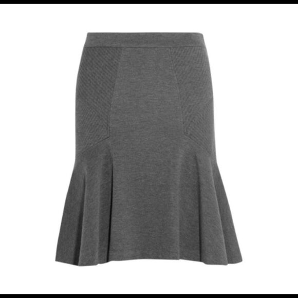 Diane Von Furstenberg gray Carlita skirt size 6 - Picture 2 of 11